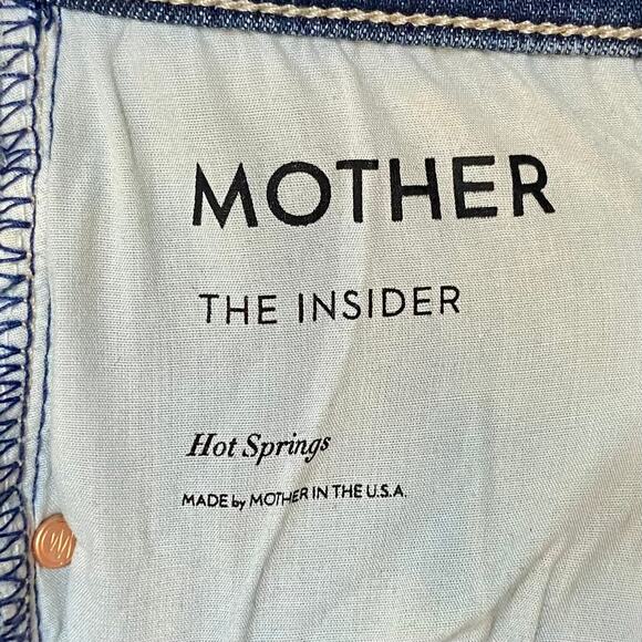 Mother Denim The Insider Slim Bootcut Jeans in Hot Springs - Picture 4 of 7